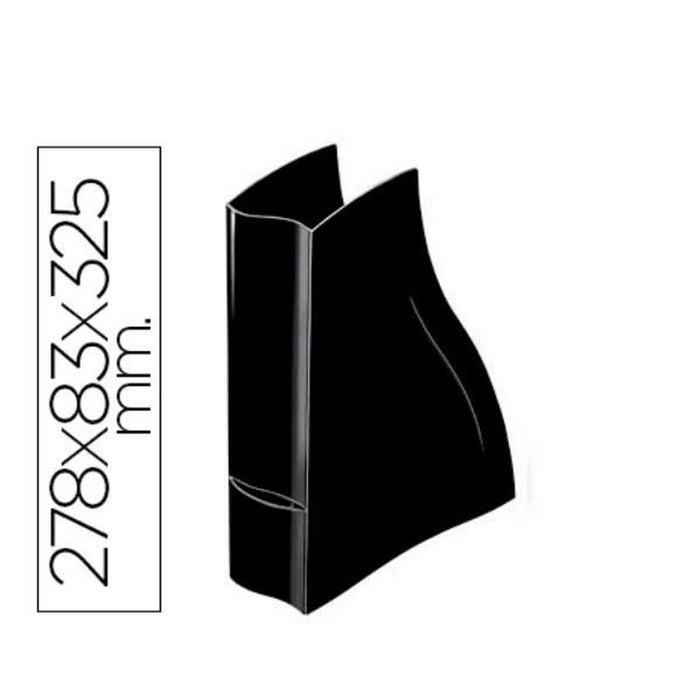 Suport pentru reviste Cep 1003700161 Negru Plastic