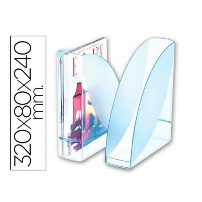 Suport pentru reviste Cep 1006740741 Transparent Plastic A4