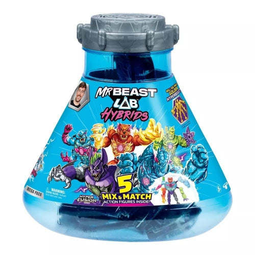 Set de figurine Moose MrBeast Lab Hybrids Hyper Fusion, 5 figurine