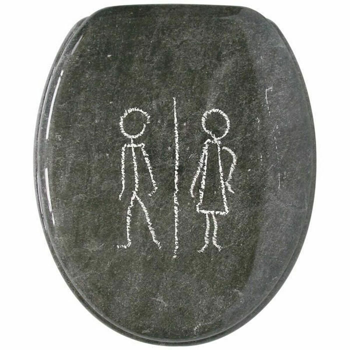 Capac pentru toaletă Gelco Slate Lemn MDF