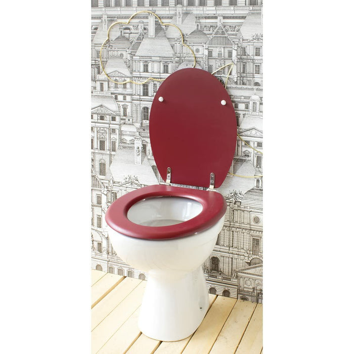 Capac pentru toaletă Gelco Dolce Bordo Lemn MDF