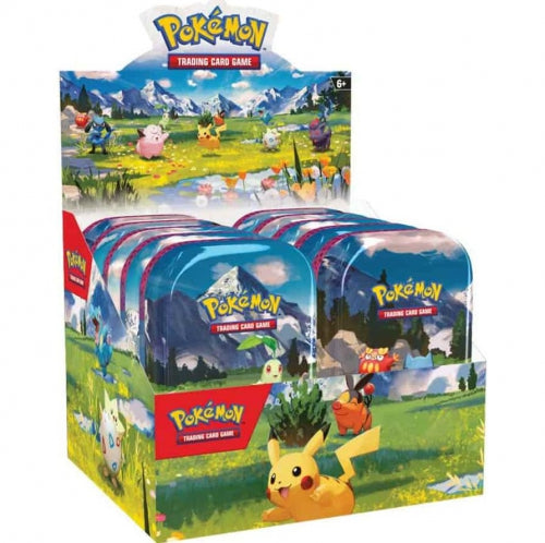 Display de mini cutii pentru cartonașe de colecție Pokemon, TCG Mega Evolution Ascended Heroes, 10 bucăți