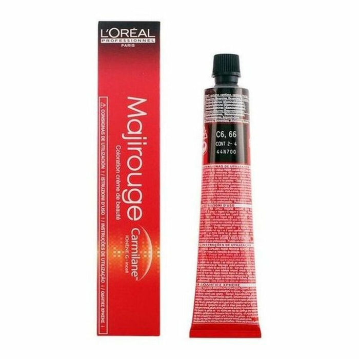Vopsea Permanentă Majirouge L'Oreal Expert Professionnel Nº 6,66