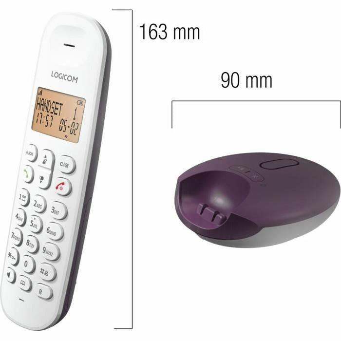 Telefon Fix Logicom DECT ILOA 155T Vânătă
