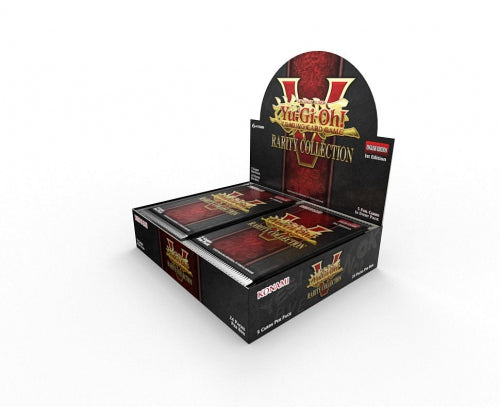 Pachete de cărți de joc Konami Yu-Gi-Oh! Rarity Collection V, cutie cu 24 de pachete
