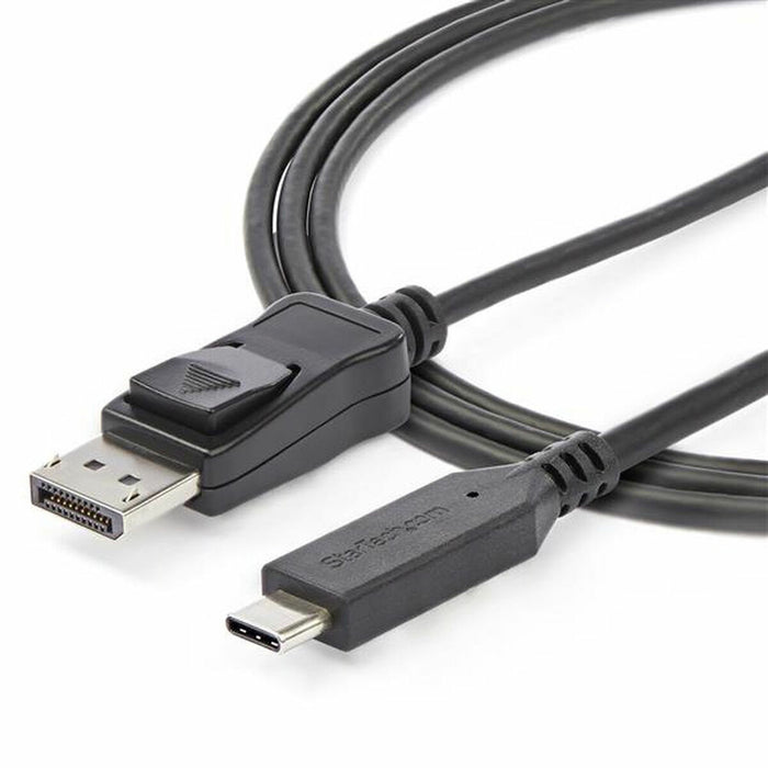 Adaptor USB C la DisplayPort Startech CDP2DP146B           (1,8 m) Negru