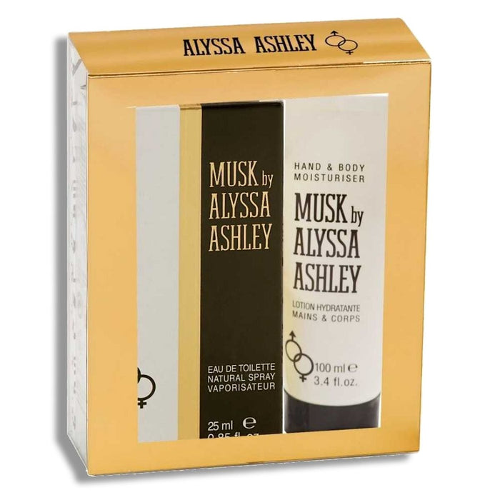 Set de Parfum Femei Alyssa Ashley Musk EDT 2 Piese