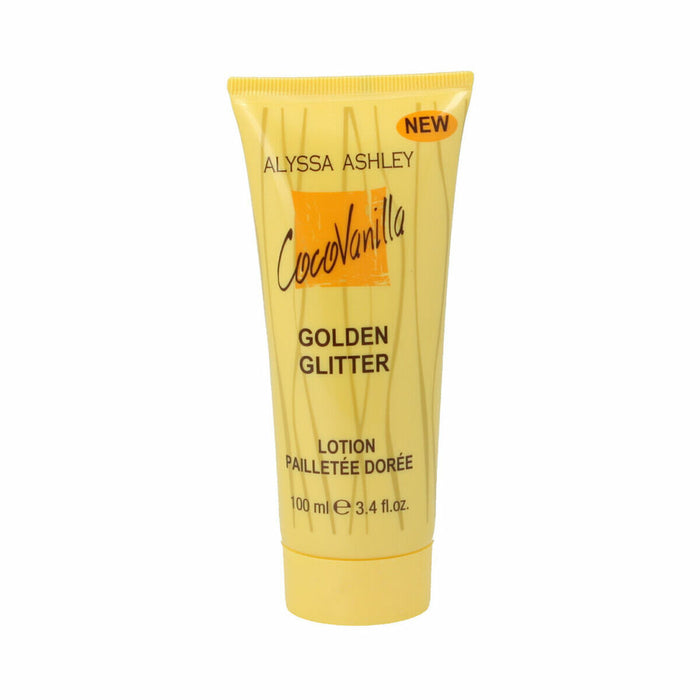 Glamour Loțiune Corp Strălucitoare Coco Vanilla Golden Gliter Alyssa Ashley 463 100 ml