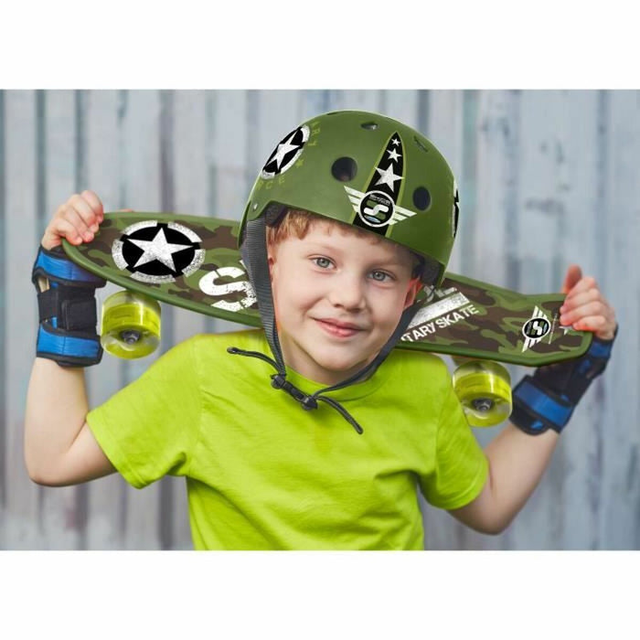 Cască Stamp Military Star Negru