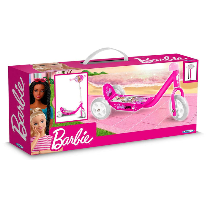 Trotinetă Barbie Roz PVC
