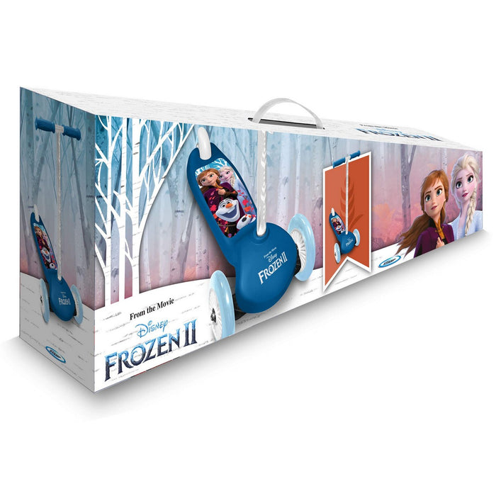 Trotinetă Frozen Queen Of The Snow Roți x 3 Albastru Infantil Plastic