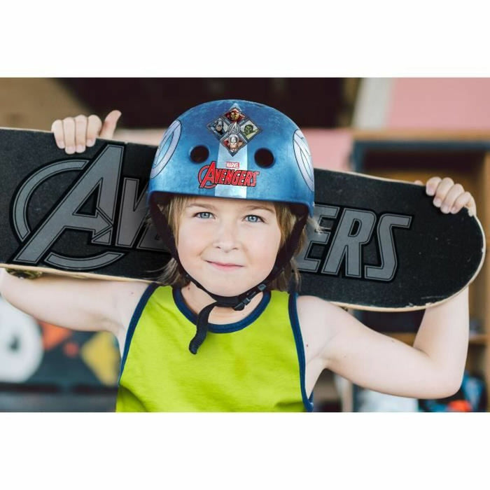 Cască Stamp AVENGERS Albastru + 5 Ani