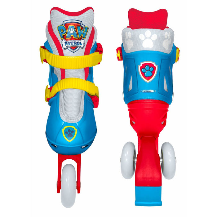 Patine cu Rotile The Paw Patrol Albastru Roșu