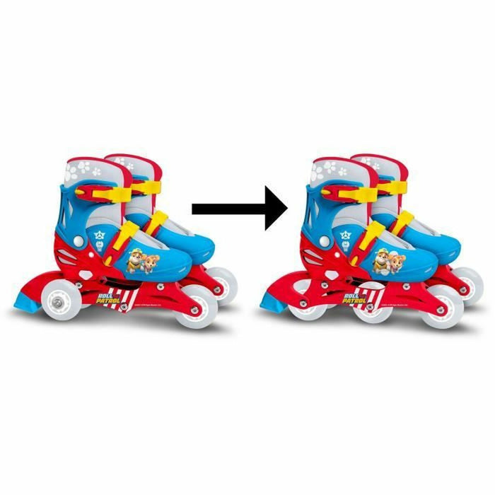 Patine cu Rotile The Paw Patrol Albastru Roșu