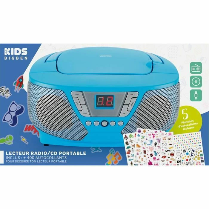 Radio BigBen Connected CD60BLSTICK Albastru