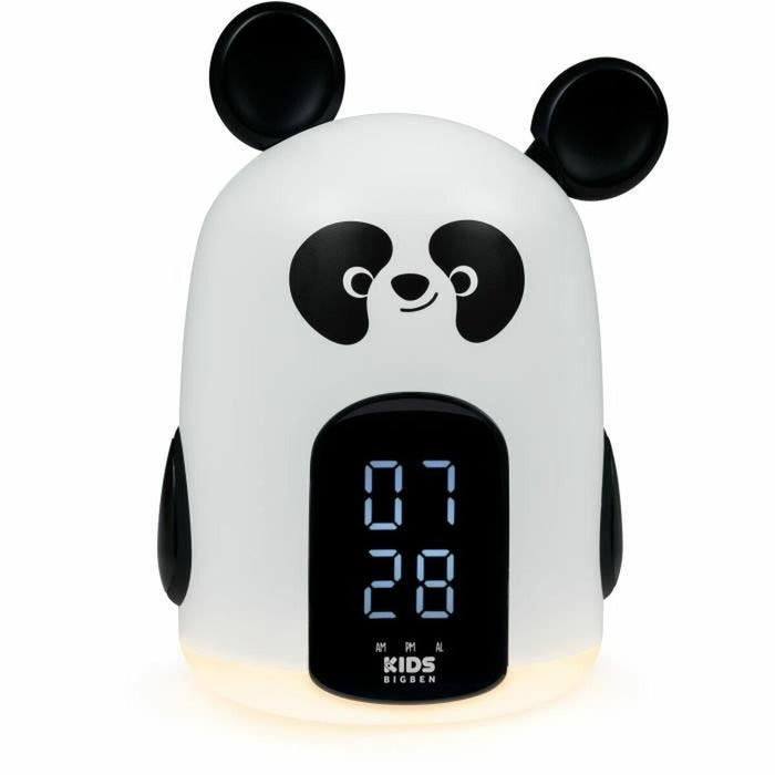 Ceas Deșteptător Bigben Alb/Negru Urs Panda