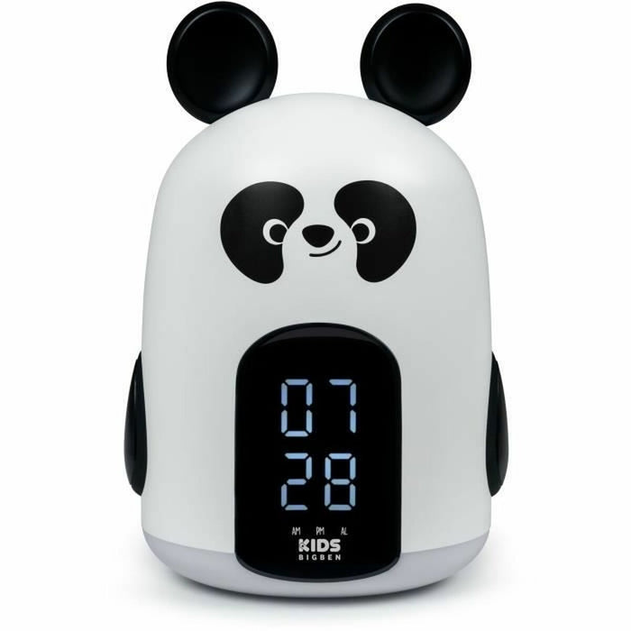 Ceas Deșteptător Bigben Alb/Negru Urs Panda