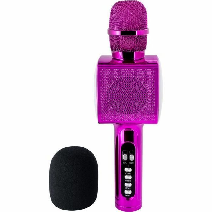 Microfon Karaoke BigBen Party PARTYBTMIC2PK Fucsia