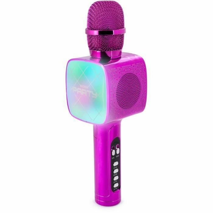 Microfon Karaoke BigBen Party PARTYBTMIC2PK Fucsia