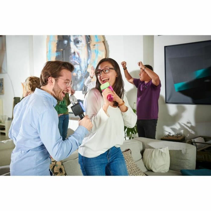 Microfon Karaoke BigBen Party PARTYBTMIC2BK Negru