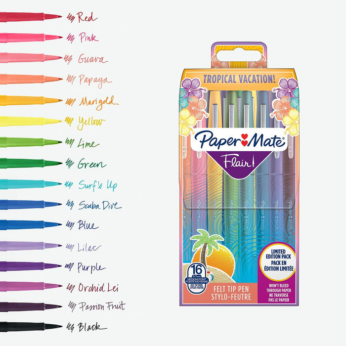 Set de Carioci Paper Mate 2061396 Multicolor (16 Piese)