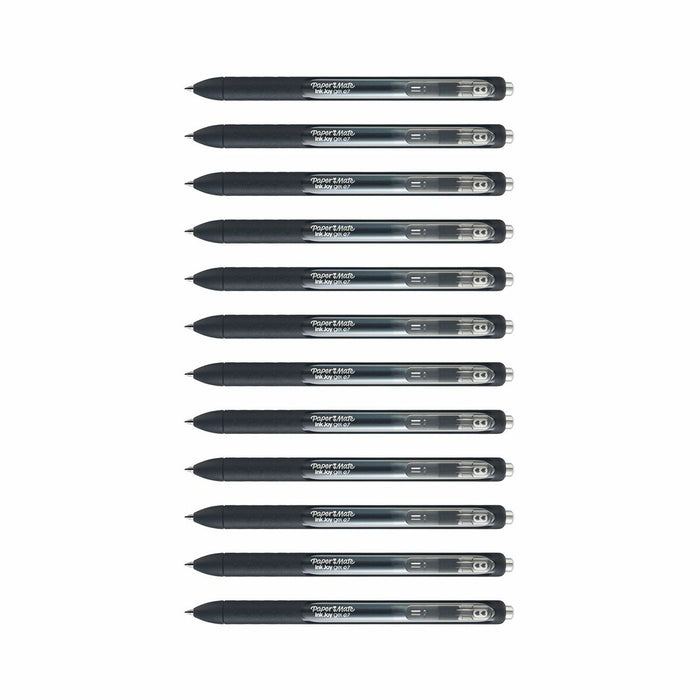 Pix cu gel Paper Mate Inkjoy Gel Negru 12 Unități