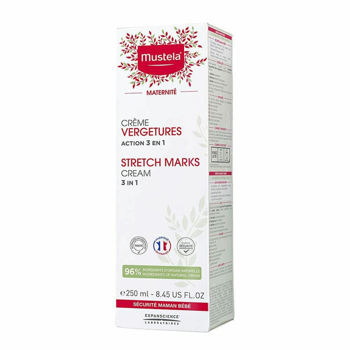 Cremă de Corp Antivergeturi Mustela 3 în 1 250 ml