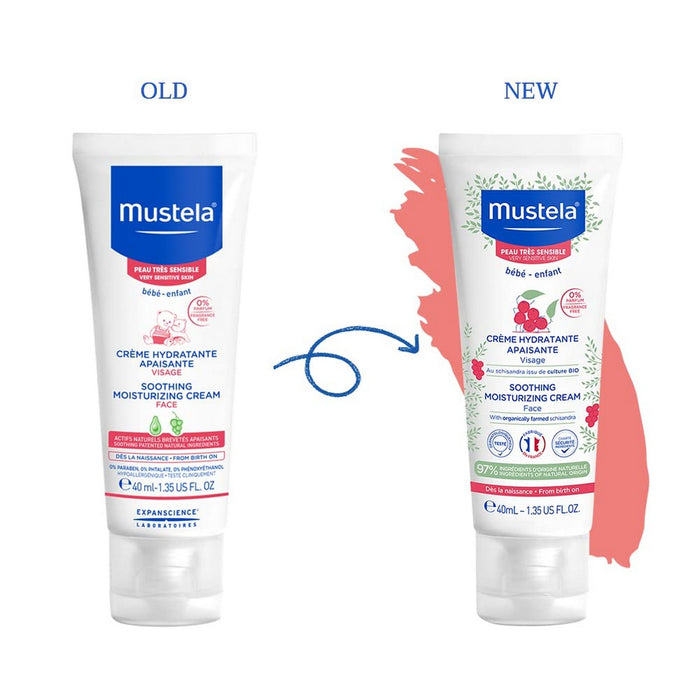 Cremă de Față Hidratantă pentru Bebeluși Mustela Niño 40 ml