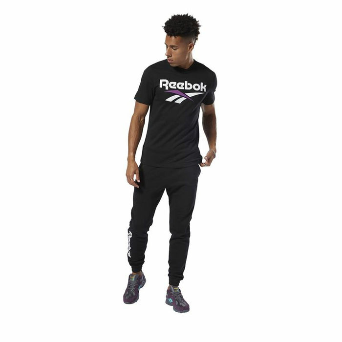 Tricou cu Mânecă Scurtă Bărbați Reebok Classic Vector Negru
