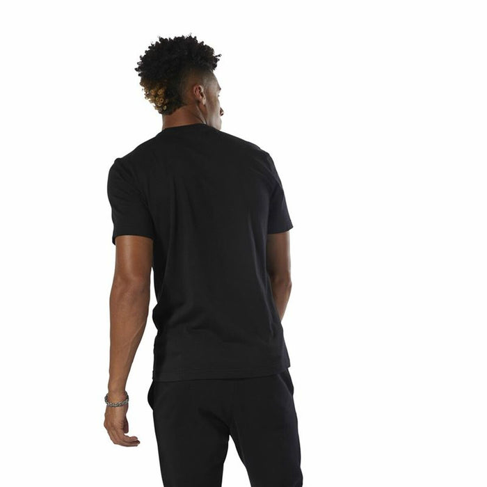 Tricou cu Mânecă Scurtă Bărbați Reebok Classic Vector Negru