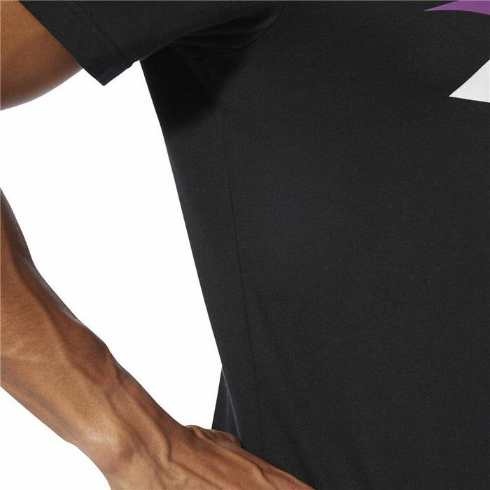 Tricou cu Mânecă Scurtă Bărbați Reebok Classic Vector Negru