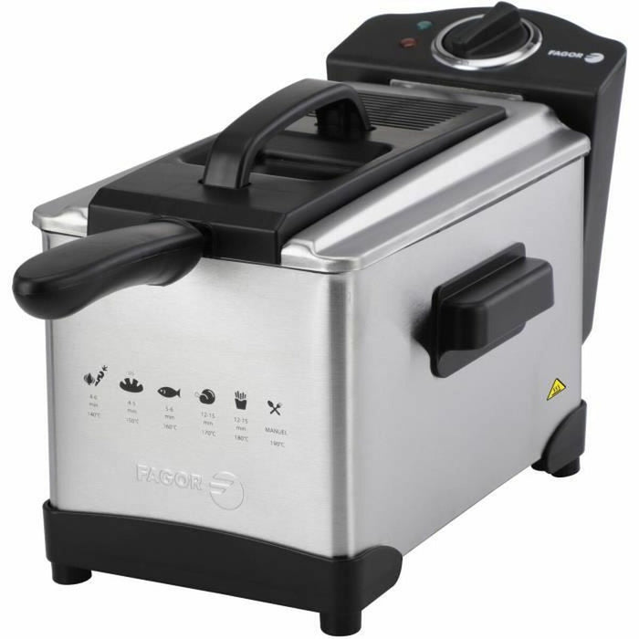 Friteuză Fagor FG1526 Argintiu 2000 W 3 L