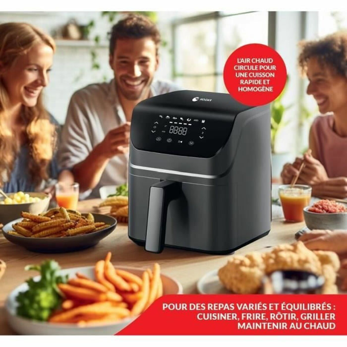 Friteuză fără Ulei Fagor Negru 1350 W 4,3 L