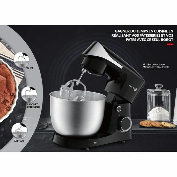 Robot de Bucătărie Fagor FG1563 Negru 1500 W 4,3 L