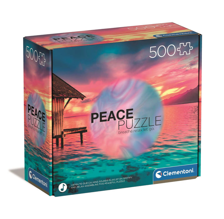 Puzzle Clementoni Peace Puzzle, Living The Present, 500 piese