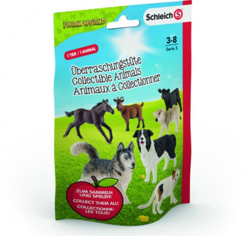 Figurină Schleich Farm World, animal surpriză, 3–8 ani