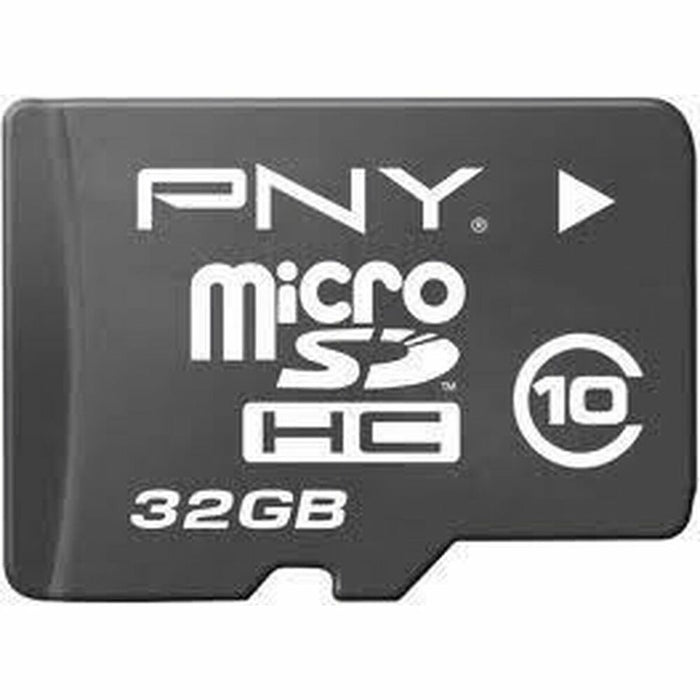 Card de Memorie Micro SD cu Adaptor PNY ‎SDU32GBHC10HP-EF Clasa 10 32 GB