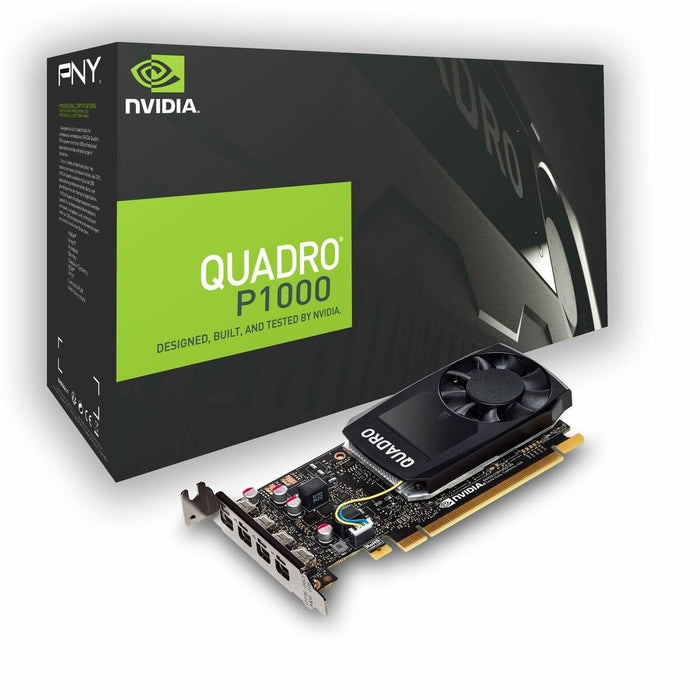 Placă Grafică PNY VCQP1000V2-PB 4 GB GDDR5 5K Ultra HD