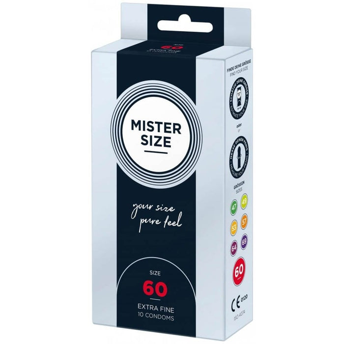 Prezervative, Mister Size, lățime nominală 60 mm, 10 buc
