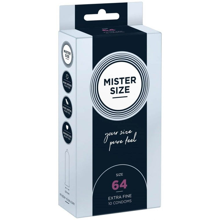 Prezervative, Mister Size, 64 mm, 10 buc