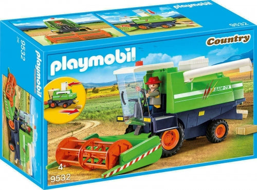 Set de joacă Playmobil Country, combină de recoltat, 4+ ani
