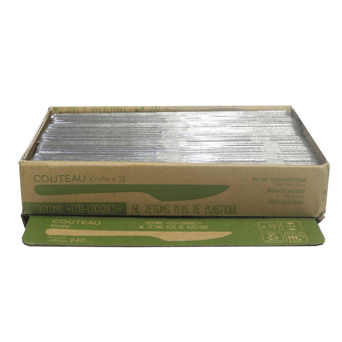 Set de Cuțite Amefa Ecologic Slim Metal Oțel (12 Unități)