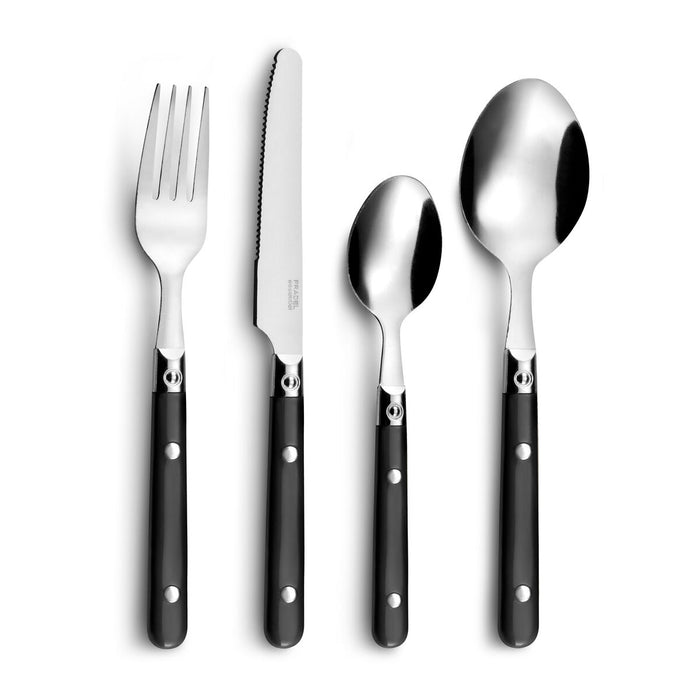Set de Tacâmuri Amefa Saxo Metal Bicolor 16 Piese (25 cm)