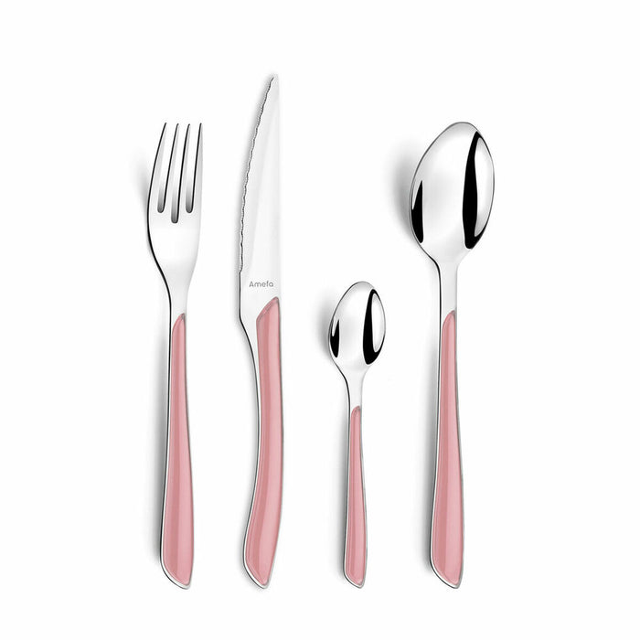 Set de Tacâmuri Amefa Eclat Roz Metal (24 pcs)