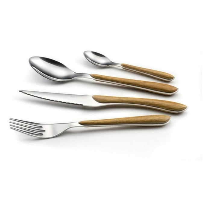 Set de Tacâmuri Amefa 2274PWPA10C40 Lemn Metal Oțel inoxidabil 24 Piese