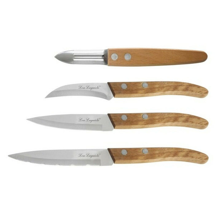 Set de Cuțite Amefa Forest Wood 4 Piese