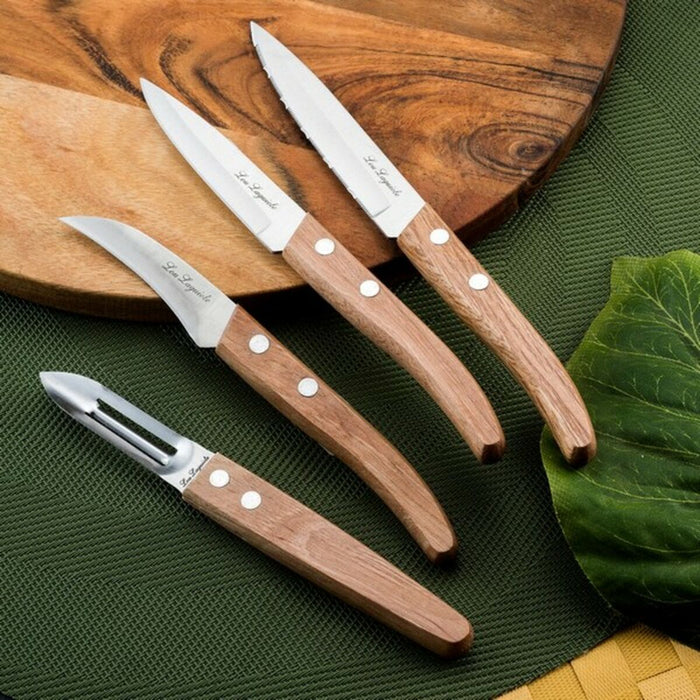 Set de Cuțite Amefa Forest Wood 4 Piese