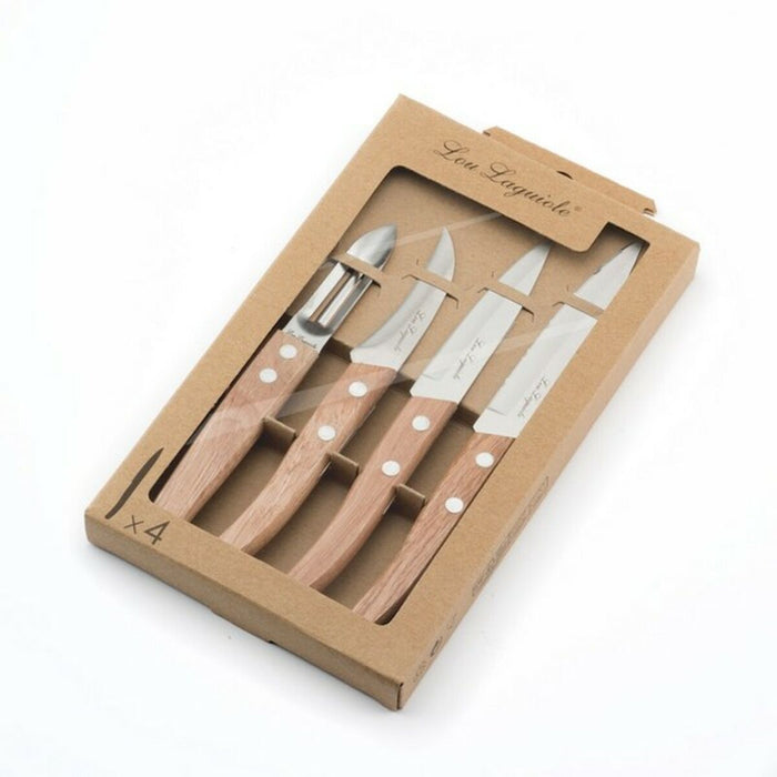 Set de Cuțite Amefa Forest Wood 4 Piese
