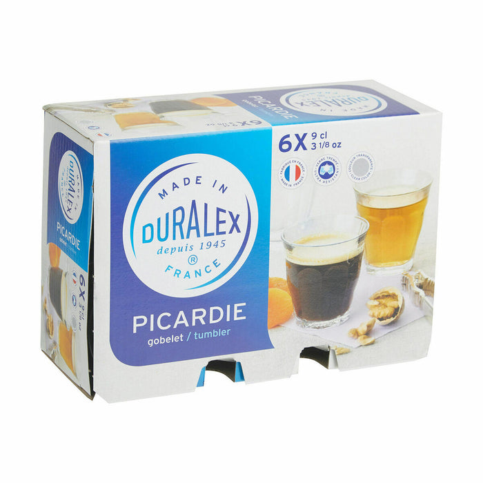 Set de pahare Duralex Picardie Ø 6,5 x 6,7 cm 90 ml (6 Unități)