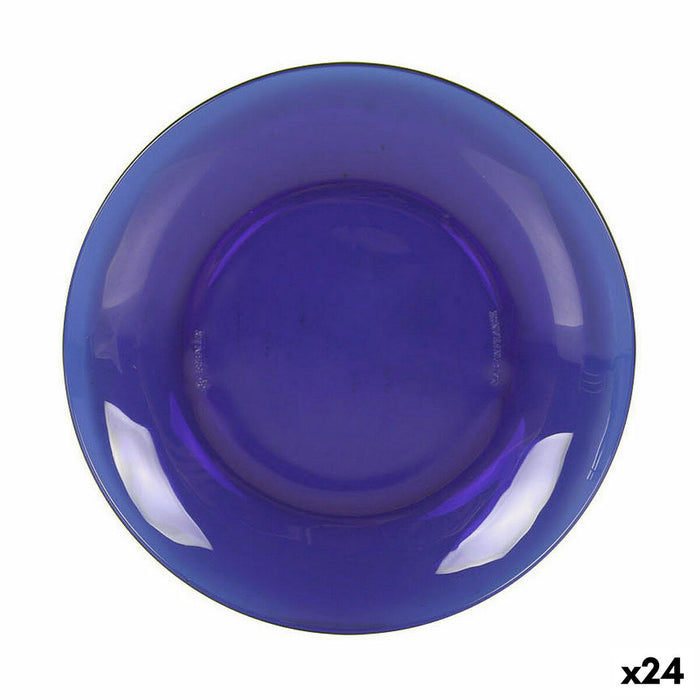 Farfurie pentru desert Duralex Lys Albastru ø 19 x 2 cm (24 Unități)